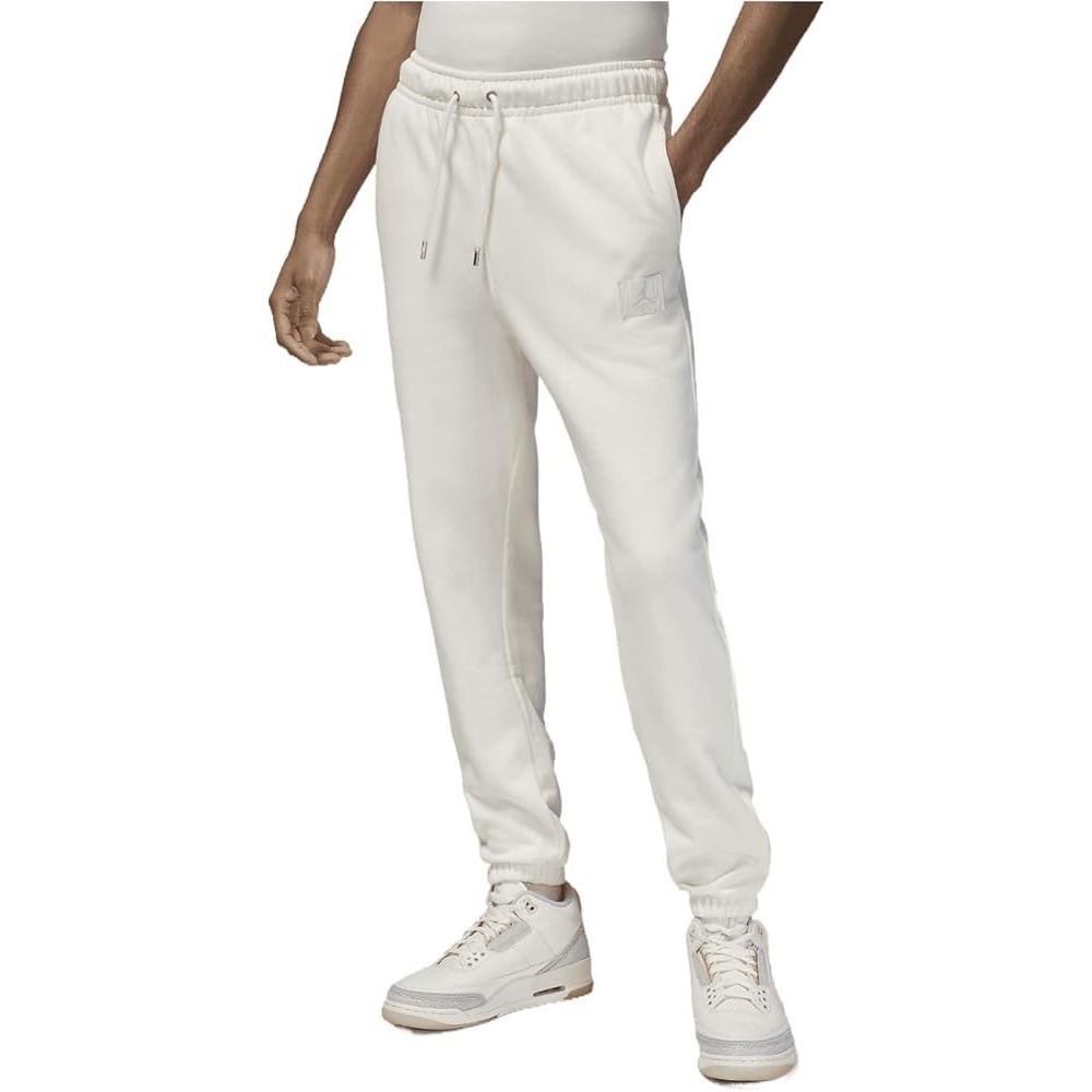 Nike Jordan Mens Fleece Sweatpants Joggers Cream Size XL New With Tags